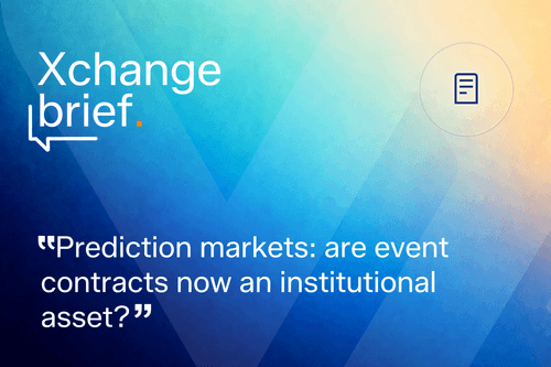 Prediction markets: are event contracts now an institutional asset?