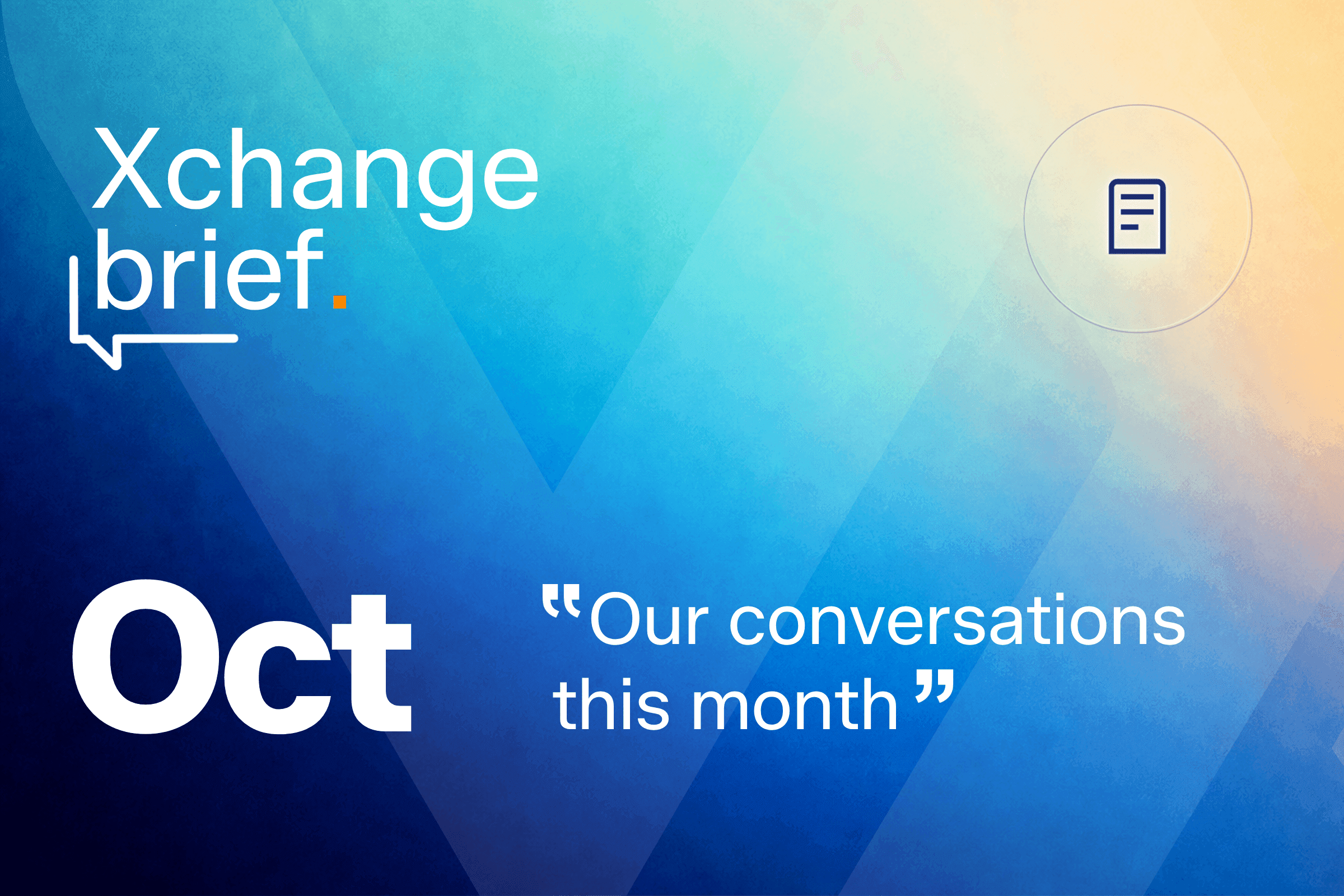 Xchange - what do you need to pay attention to in October 2026? 
