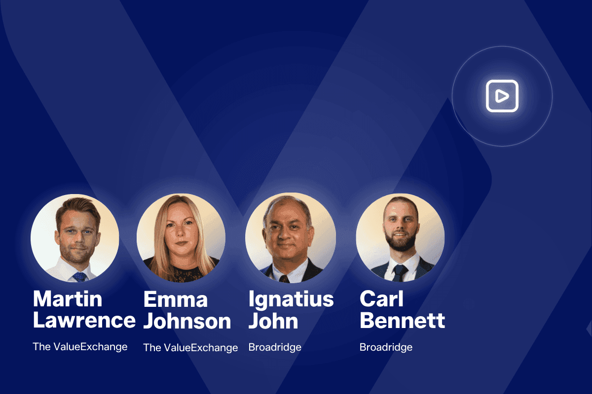 T+1 in Practice: A ValueExchange Q&A webinar with Broadridge