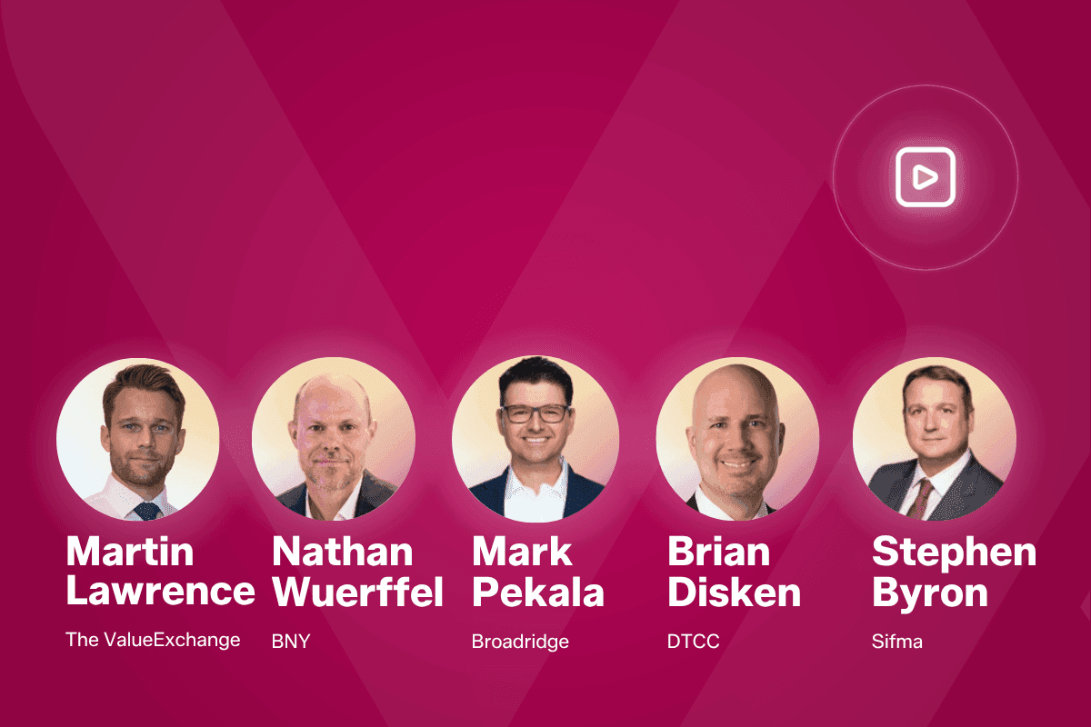 US Treasury Central Clearing with BNY, Broadridge, DTCC,  and SIFMA